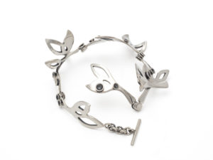 Sterling silver bracelet, one of a kind