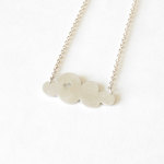Handmade cloud necklace