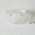 Sterling silver ball stud earrings