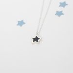 Star in sterling silver and resin, no. 339