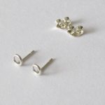 Sterling silver earrings, no.229