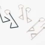 Oxidized silver earrings, no.510 Silver earring, no.507 Silver earrings, no. 509