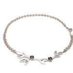 Sterling silver necklace, one of a kind